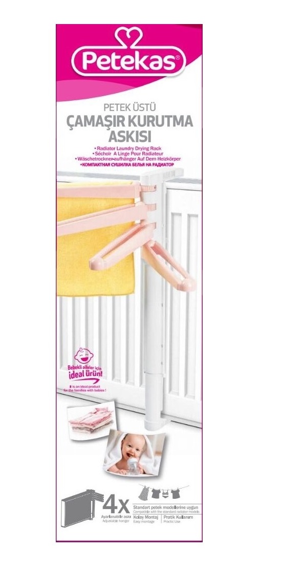PetekAs Kalorifer Petek Üstü Çamaşır Kurutma Askılığı