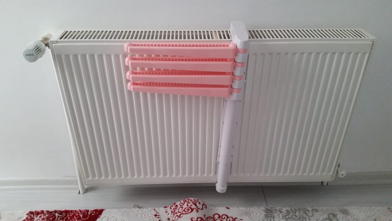 PetekAs Kalorifer Petek Üstü Çamaşır Kurutma Askılığı